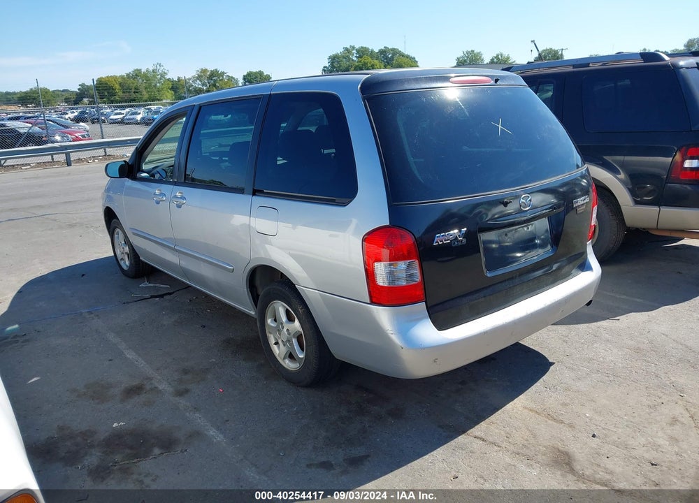 2001 MAZDA MPV DX/ES/LX VIN: JM3LW28Y010195480