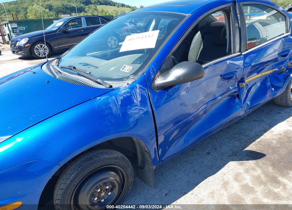2005 DODGE NEON SXT VIN: 1B3ES56C65D228147