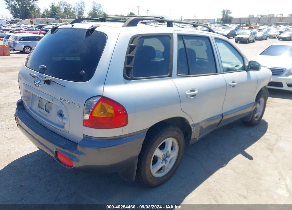 2003 HYUNDAI SANTA FE VIN: KM8SB12B63U356548