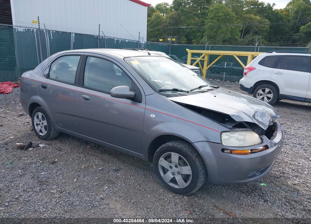 2006 CHEVROLET AVEO VIN: KL1TD566X6B631076