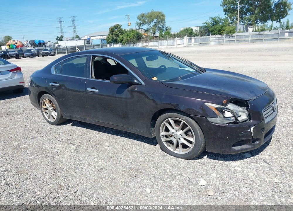 2012 NISSAN MAXIMA VIN: 1N4AA5AP3CC821614