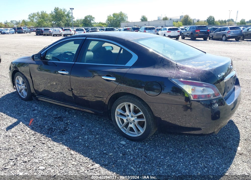 2012 NISSAN MAXIMA VIN: 1N4AA5AP3CC821614