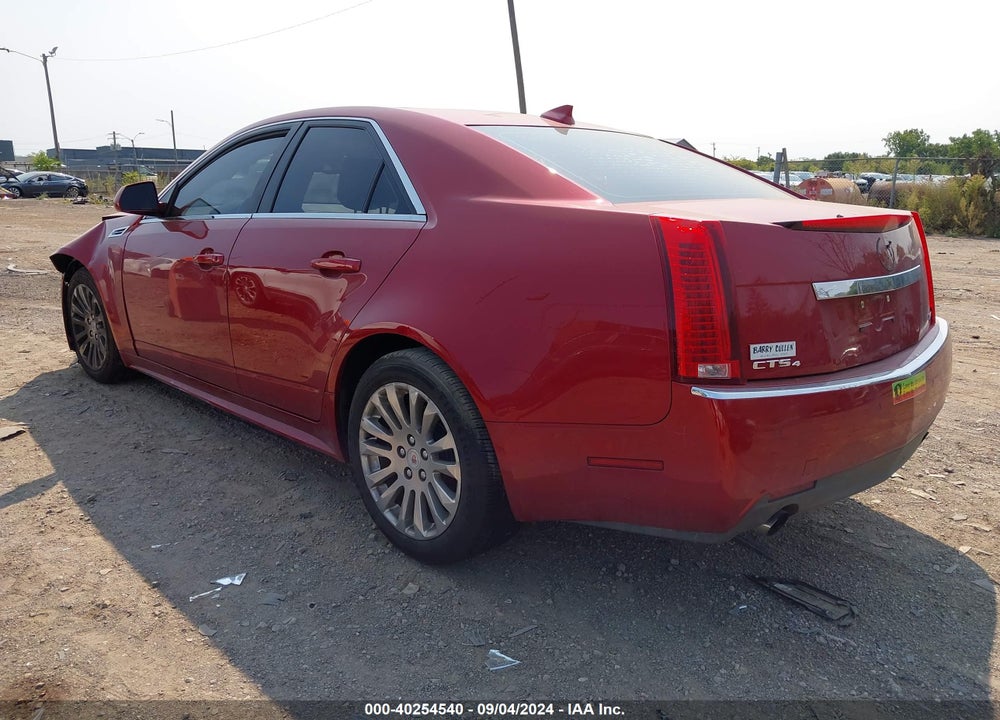 2010 CADILLAC CTS STANDARD VIN: 1G6DL5EVXA0144931