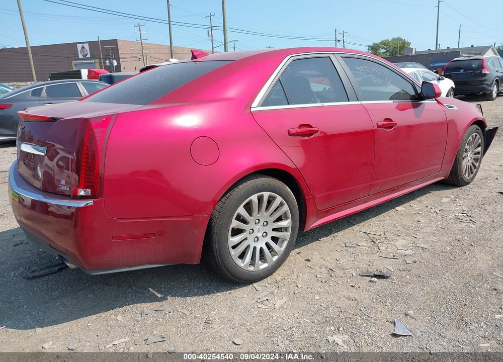 2010 CADILLAC CTS STANDARD VIN: 1G6DL5EVXA0144931
