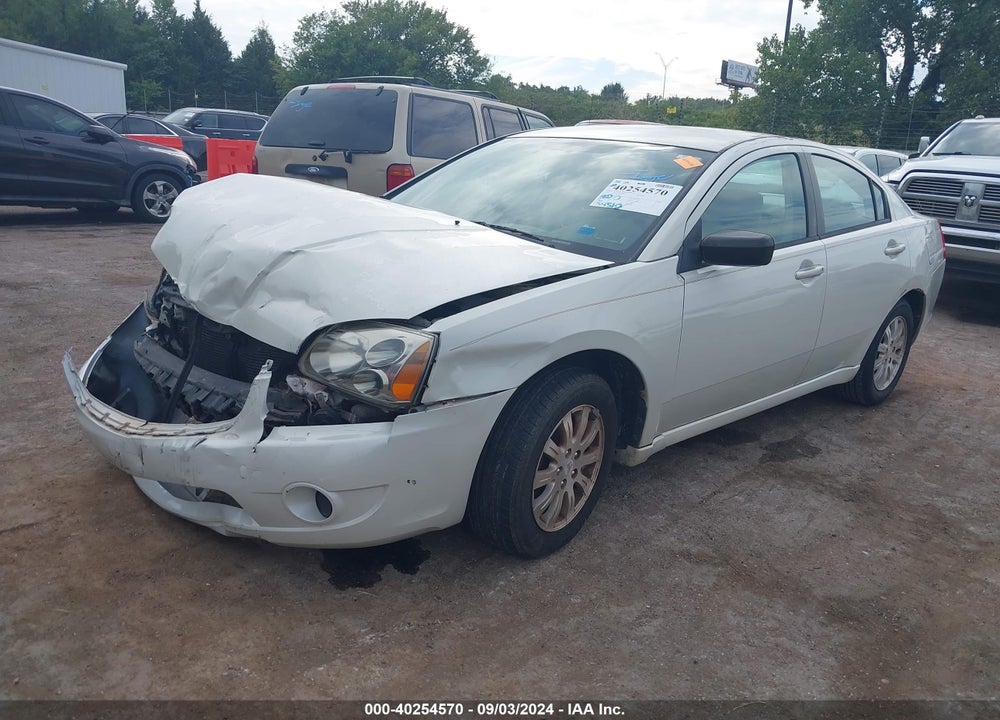 2008 MITSUBISHI GALANT ES VIN: 4A3AB36F58E012118