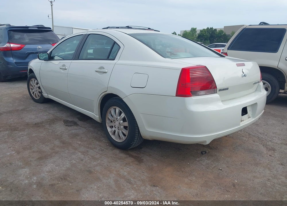 2008 MITSUBISHI GALANT ES VIN: 4A3AB36F58E012118