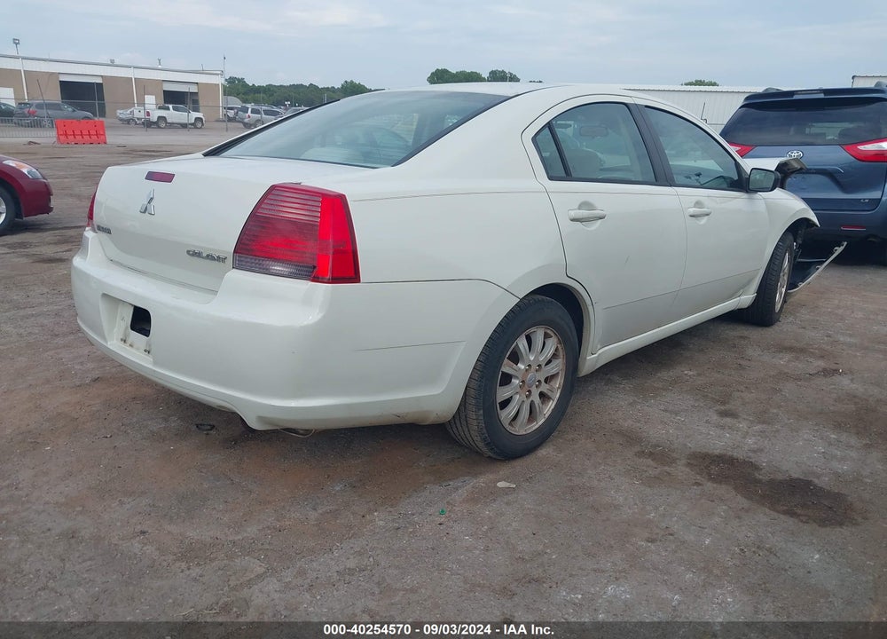 2008 MITSUBISHI GALANT ES VIN: 4A3AB36F58E012118