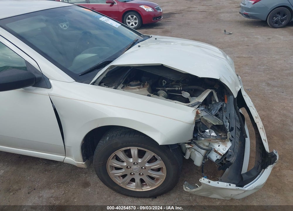 2008 MITSUBISHI GALANT ES VIN: 4A3AB36F58E012118