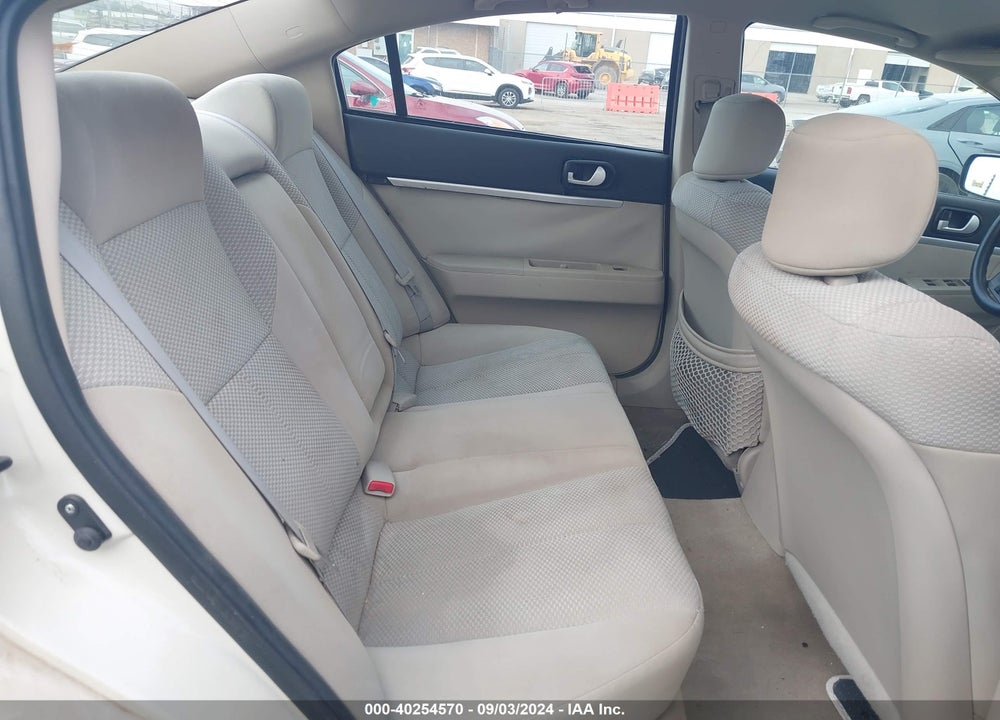2008 MITSUBISHI GALANT ES VIN: 4A3AB36F58E012118