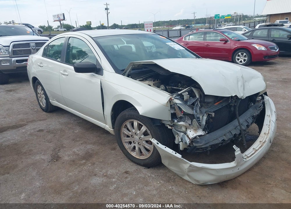 2008 MITSUBISHI GALANT ES VIN: 4A3AB36F58E012118
