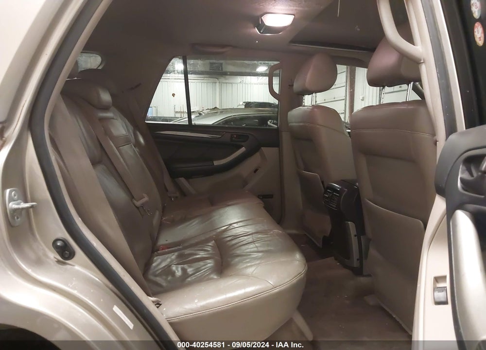 2003 TOYOTA 4RUNNER LIMITED V8 VIN: JTEBT17R838003949