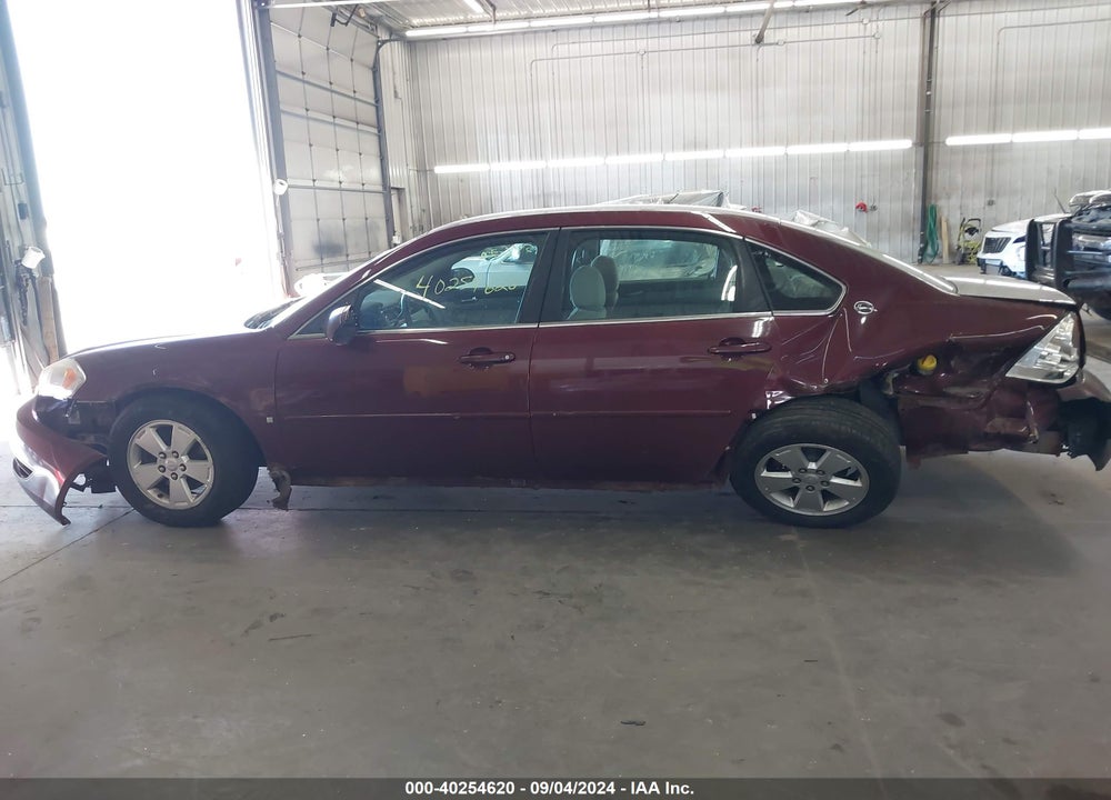 2007 CHEVROLET IMPALA LT VIN: 2G1WT58K979245988