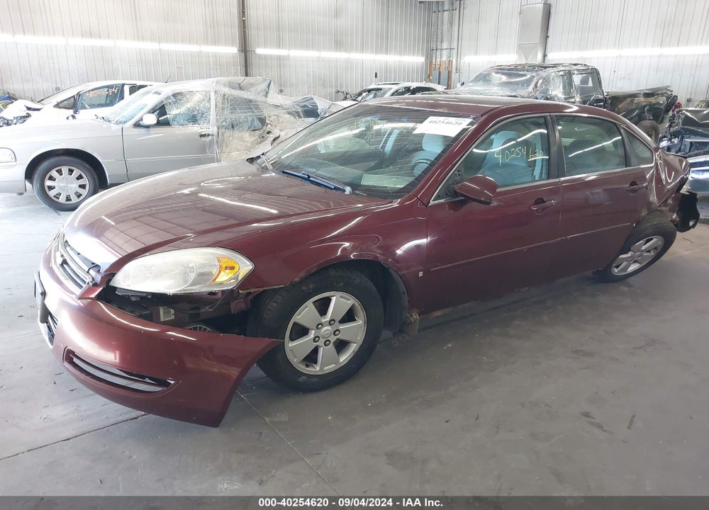 2007 CHEVROLET IMPALA LT VIN: 2G1WT58K979245988