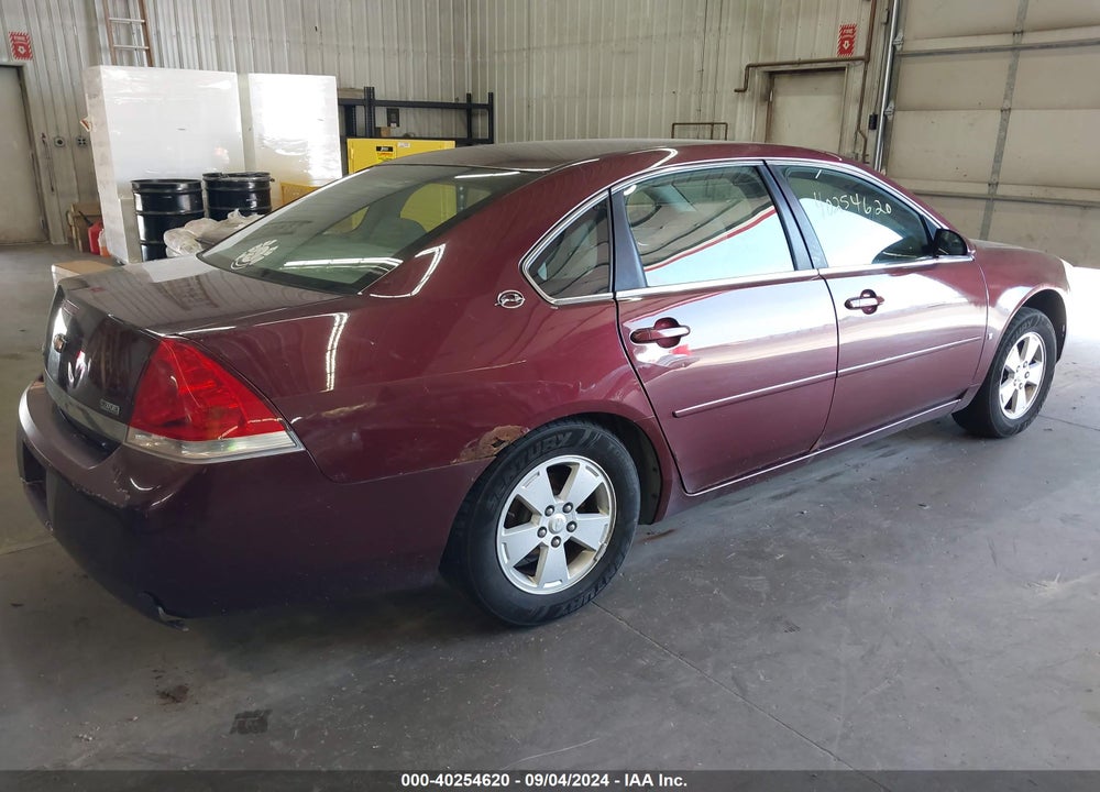 2007 CHEVROLET IMPALA LT VIN: 2G1WT58K979245988