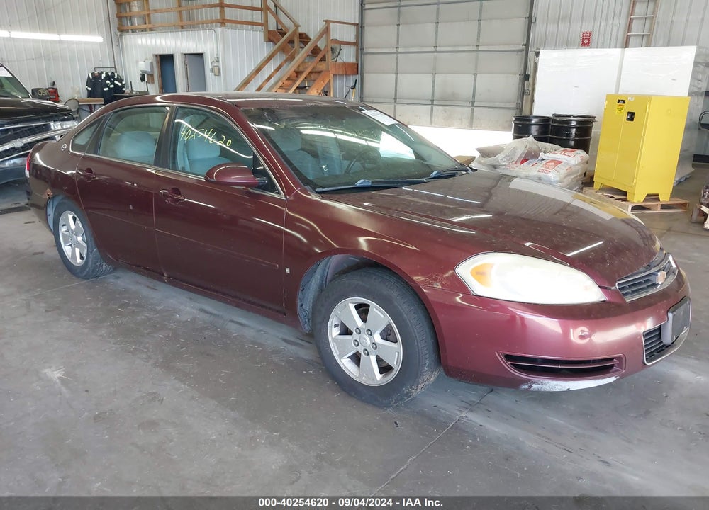 2007 CHEVROLET IMPALA LT VIN: 2G1WT58K979245988