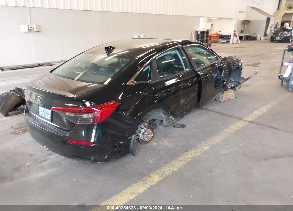 2022 HONDA CIVIC TOURING VIN: 2HGFE1F90NH304831