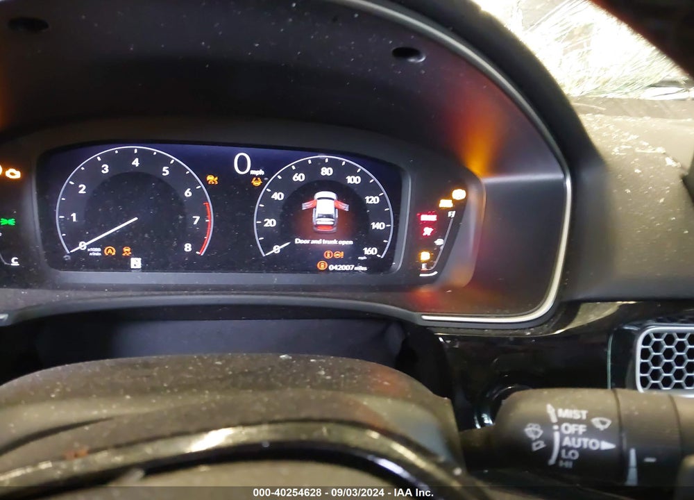 2022 HONDA CIVIC TOURING VIN: 2HGFE1F90NH304831