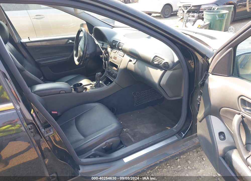 2004 MERCEDES-BENZ C 230 KOMPRESSOR SPORT/SPORT VIN: WDBRF40J44F547876