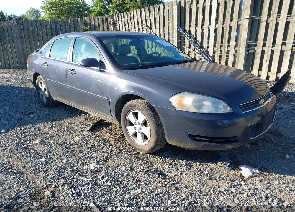 2008 CHEVROLET IMPALA LT VIN: 2G1WT58N789233219