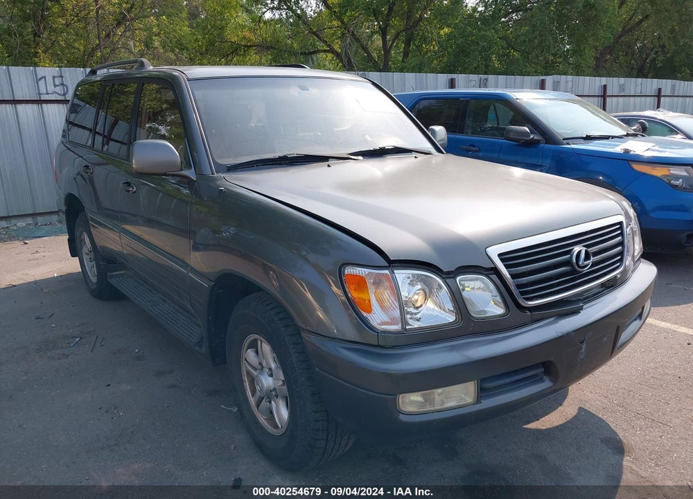 2000 LEXUS LX 470 VIN: JT6HT00W5Y0088299