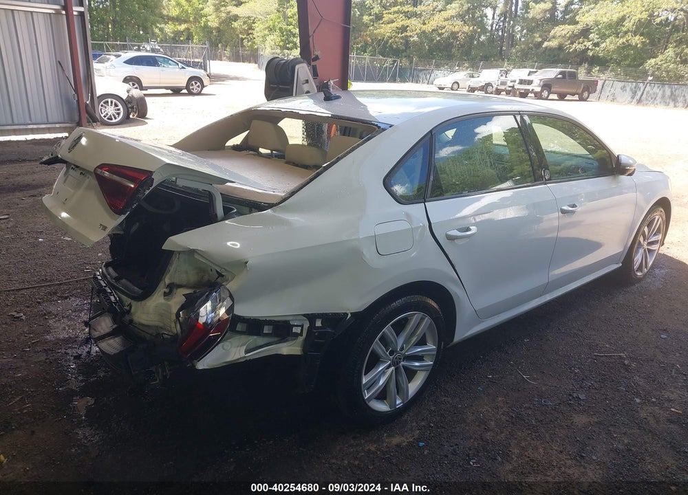 2019 VOLKSWAGEN PASSAT 2.0T WOLFSBURG EDITION VIN: 1VWLA7A3XKC010626