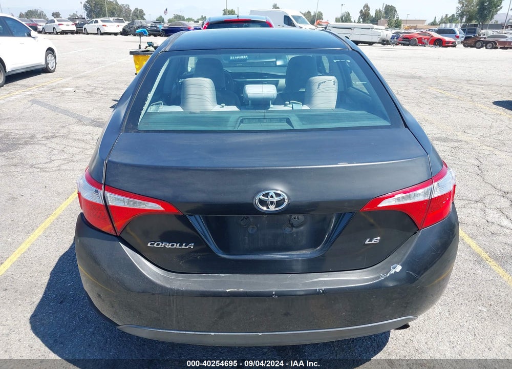 2014 TOYOTA COROLLA LE VIN: 5YFBURHE8EP096958