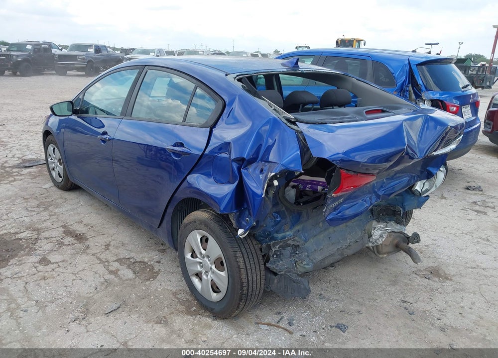 2017 KIA FORTE LX VIN: 3KPFK4A72HE016825