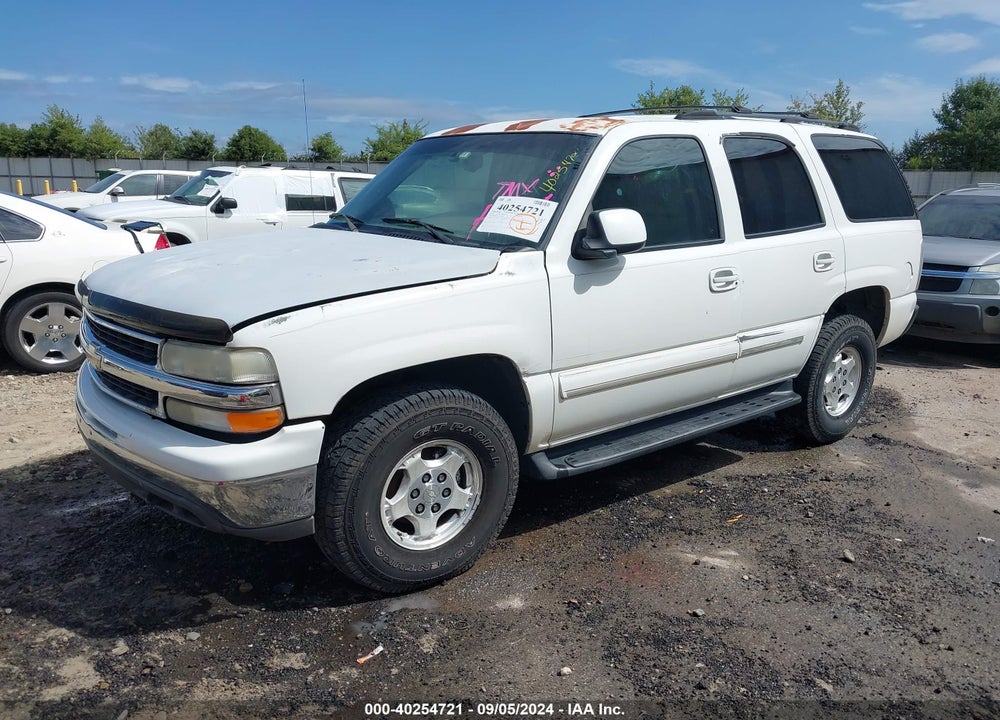 2001 CHEVROLET TAHOE LT VIN: 1GNEC13T61J155082