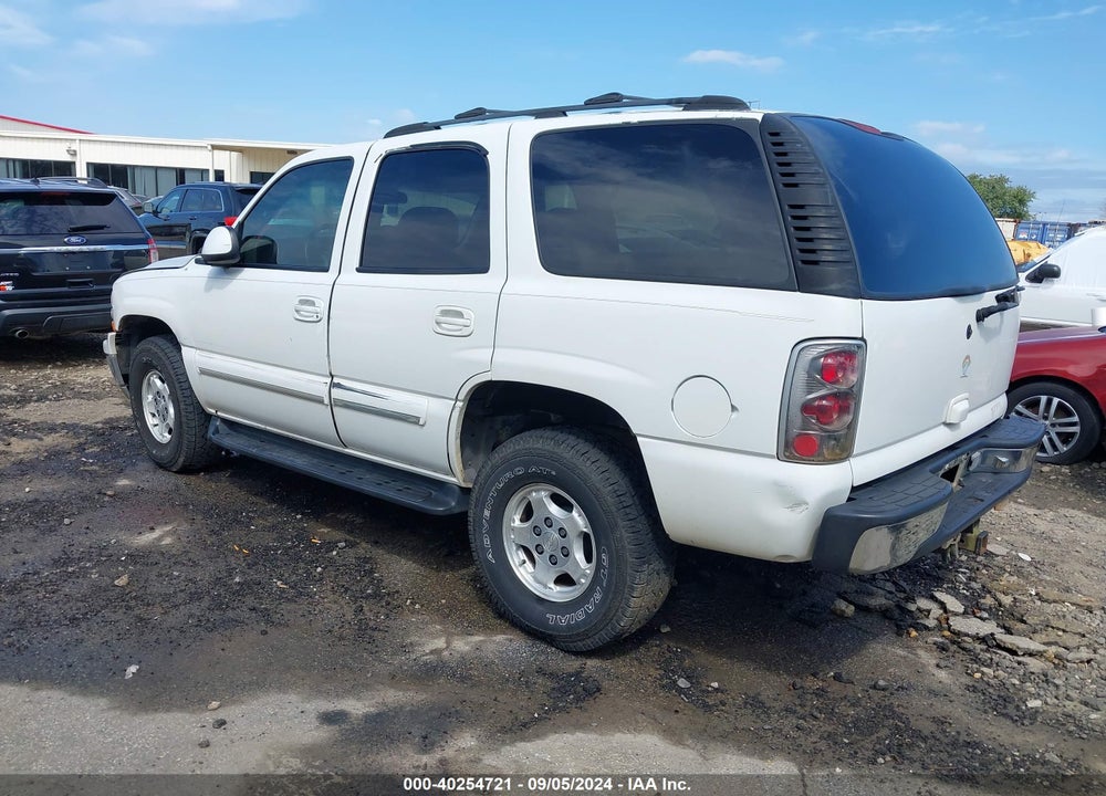 2001 CHEVROLET TAHOE LT VIN: 1GNEC13T61J155082