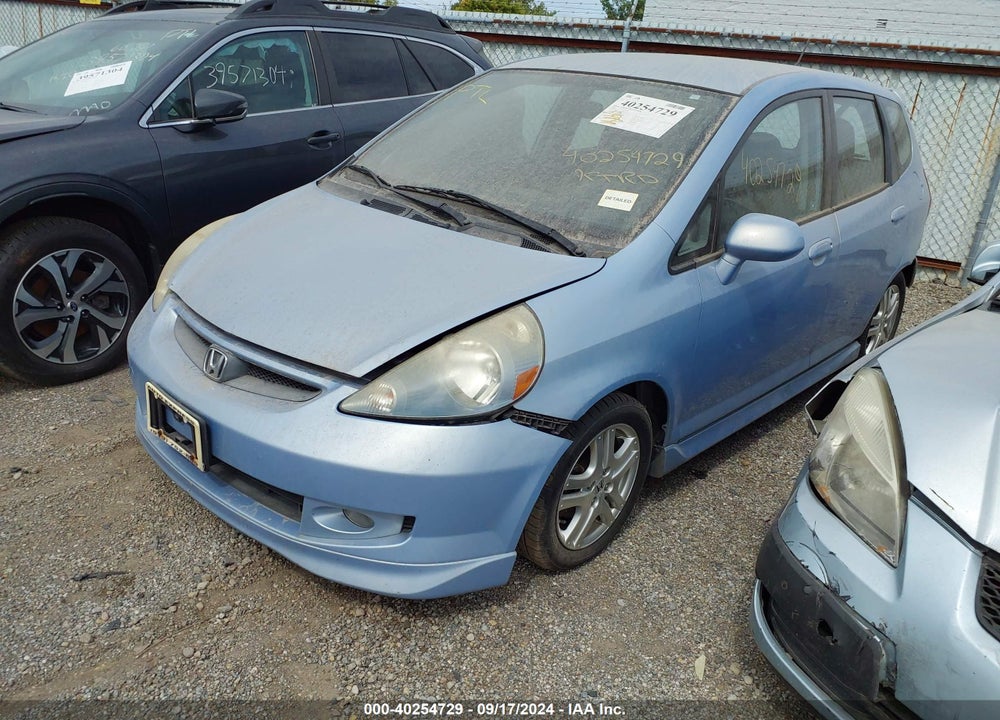 2008 HONDA FIT SPORT VIN: JHMGD37668S065707