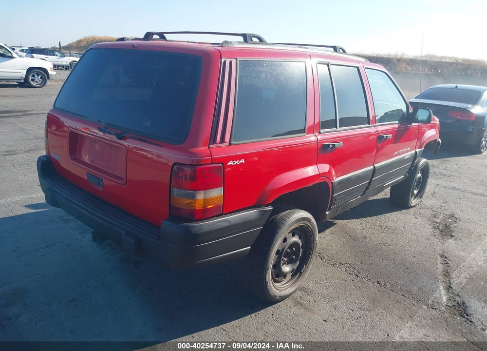 1997 JEEP GRAND CHEROKEE LAREDO/TSI VIN: 1J4GZ58S6VC599574