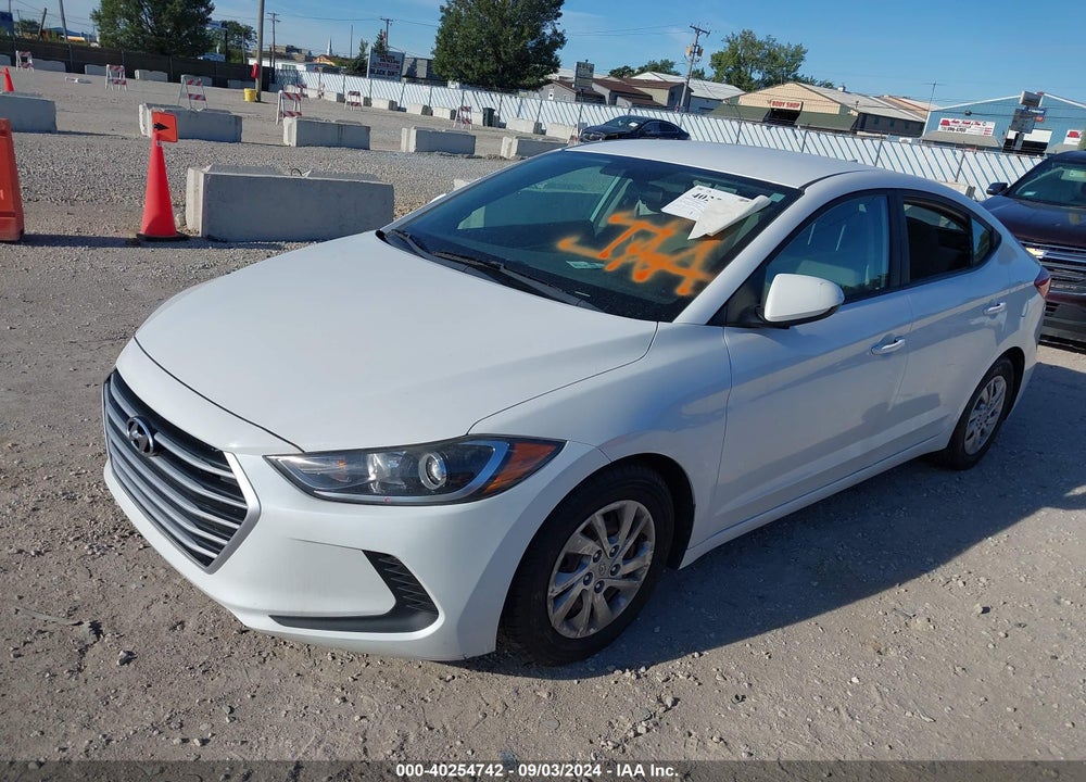 2017 HYUNDAI ELANTRA SE VIN: 5NPD74LF6HH212629