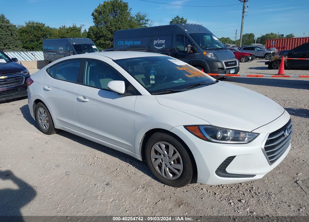 2017 HYUNDAI ELANTRA SE VIN: 5NPD74LF6HH212629