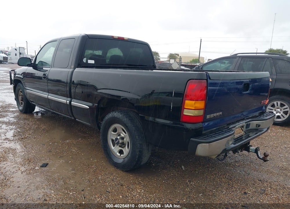 2001 GMC SIERRA 1500 SLE VIN: 1GTEC19V11Z152027