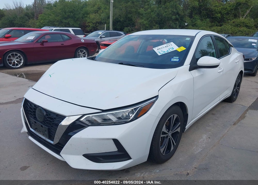 2022 NISSAN SENTRA SV XTRONIC CVT VIN: 3N1AB8CV8NY264734