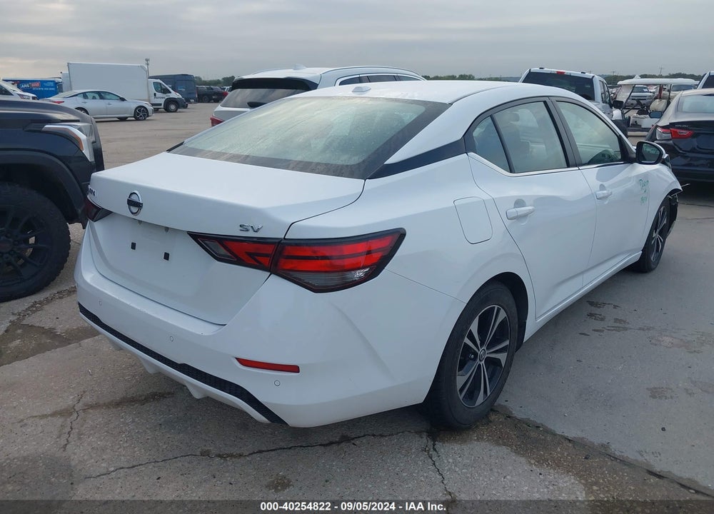 2022 NISSAN SENTRA SV XTRONIC CVT VIN: 3N1AB8CV8NY264734