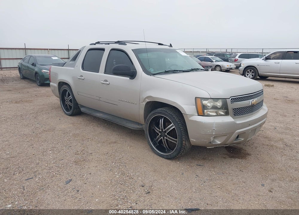 2007 CHEVROLET AVALANCHE 1500 LT VIN: 3GNEC12087G258621