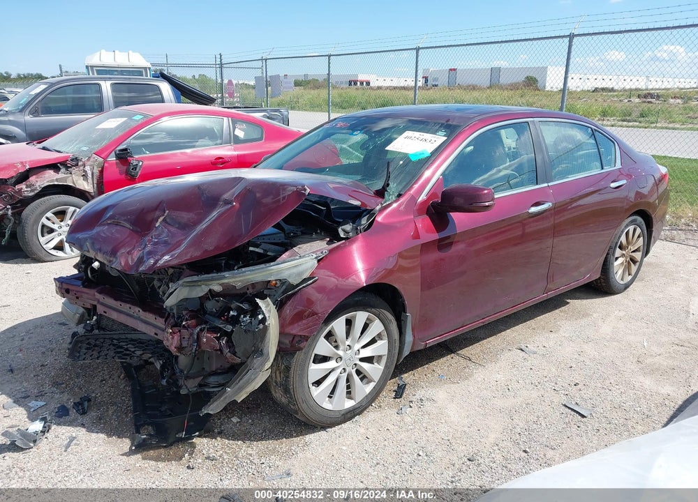 2014 HONDA ACCORD EX-L VIN: 1HGCR2F85EA068826