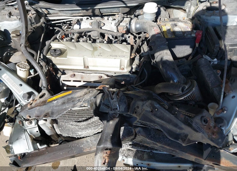 2008 MITSUBISHI ECLIPSE GS VIN: 4A3AK24F98E041604