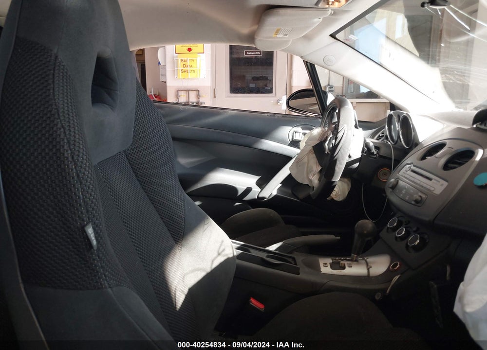 2008 MITSUBISHI ECLIPSE GS VIN: 4A3AK24F98E041604