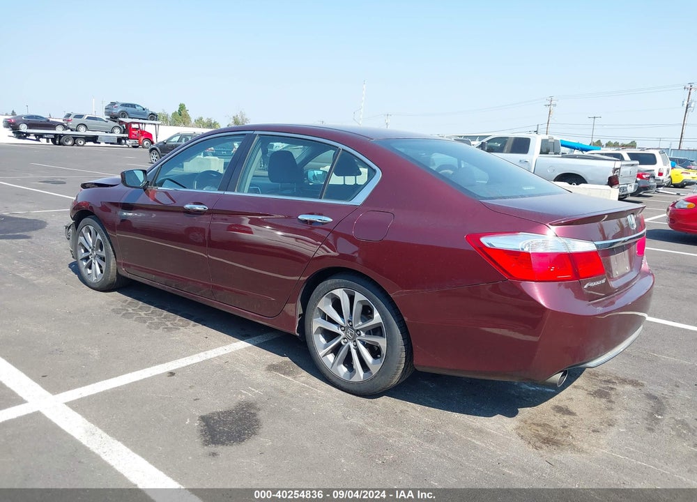 2015 HONDA ACCORD SPORT VIN: 1HGCR2F52FA135678