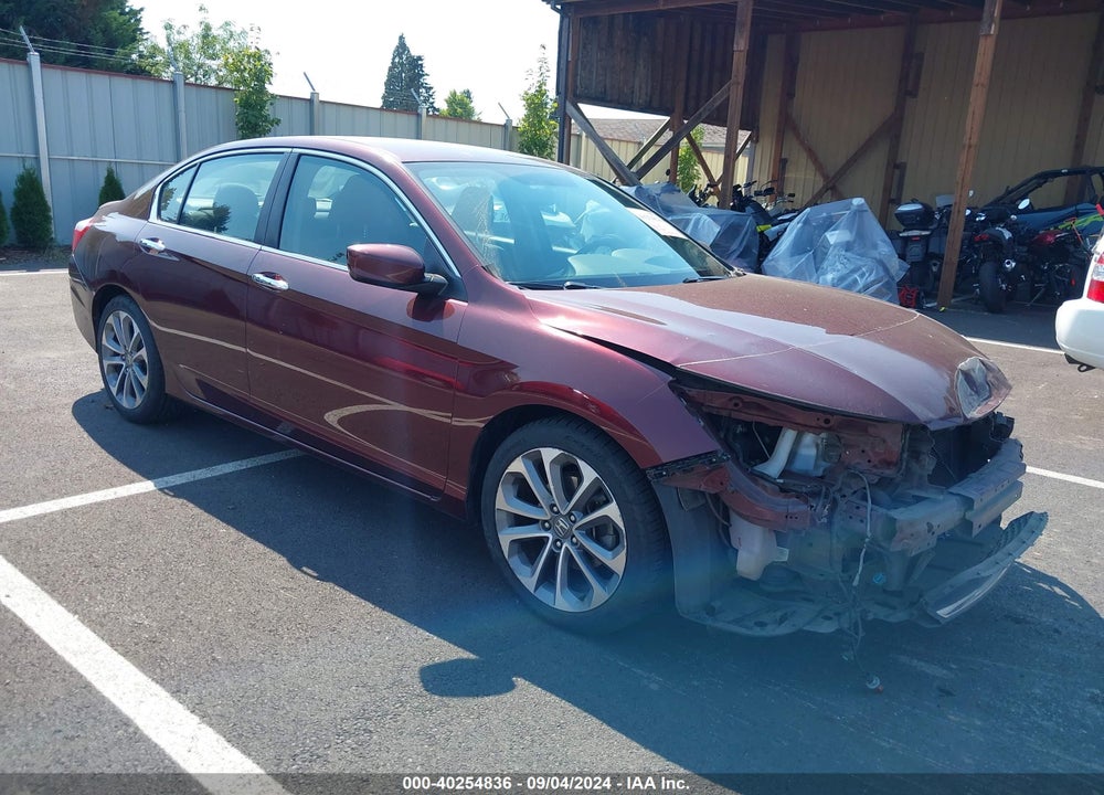 2015 HONDA ACCORD SPORT VIN: 1HGCR2F52FA135678