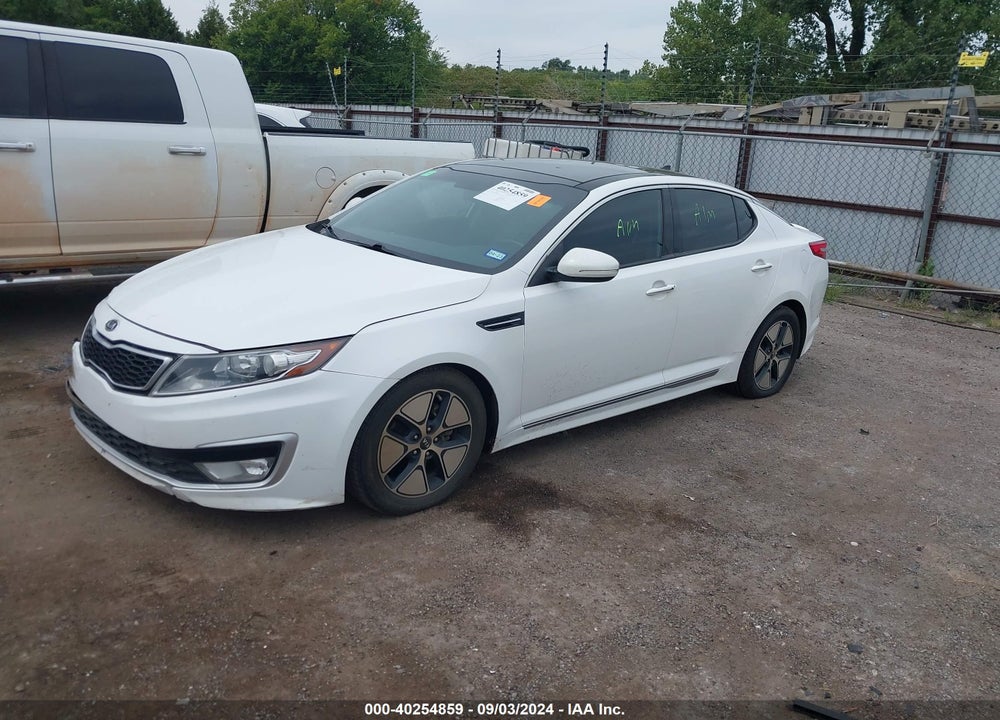2012 KIA OPTIMA HYBRID EX VIN: KNAGM4AD0C5019471