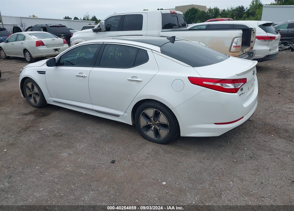 2012 KIA OPTIMA HYBRID EX VIN: KNAGM4AD0C5019471