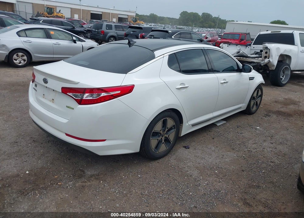 2012 KIA OPTIMA HYBRID EX VIN: KNAGM4AD0C5019471