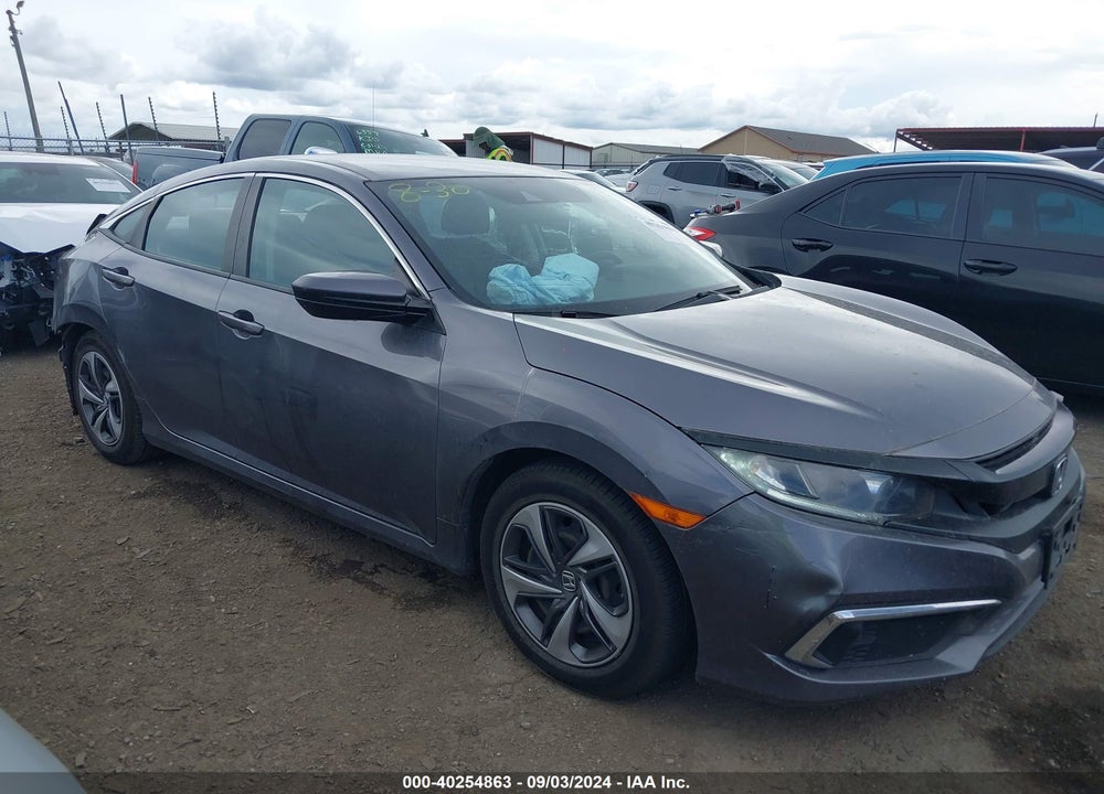 2019 HONDA CIVIC LX VIN: 19XFC2F66KE035239