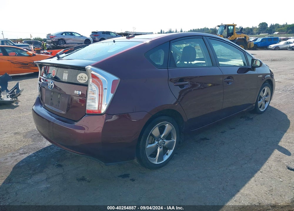 2013 TOYOTA PRIUS THREE SE VIN: JTDKN3DU3D5571967