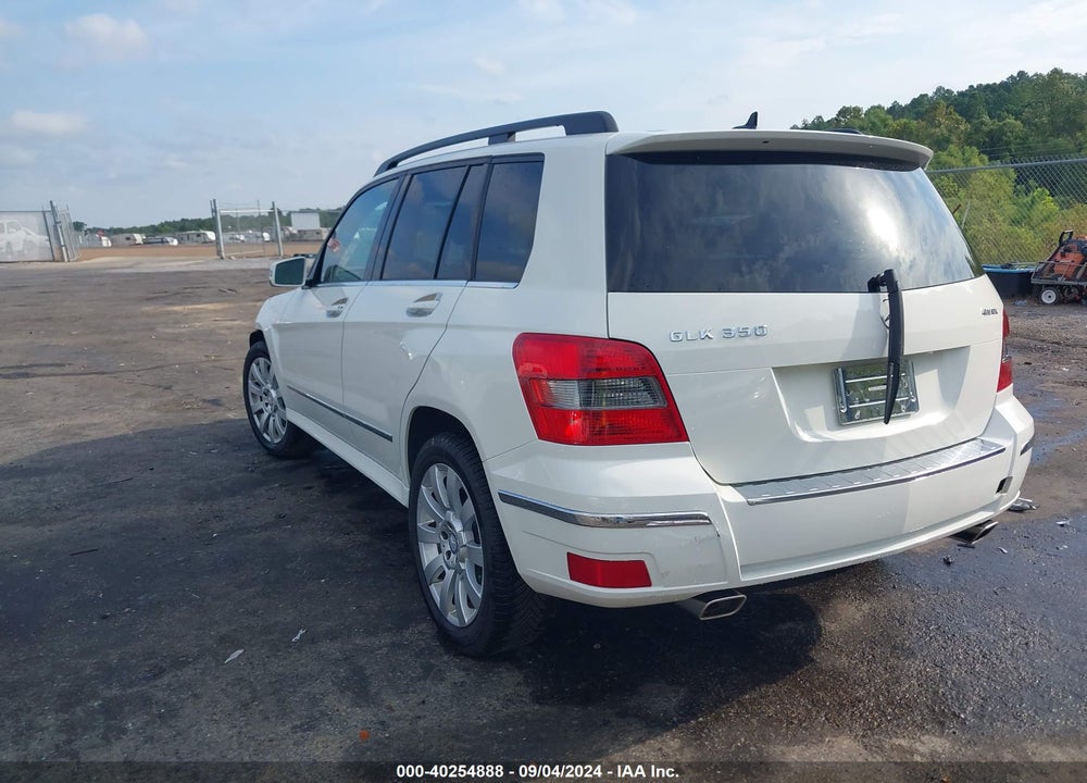 2011 MERCEDES-BENZ GLK 350 4MATIC VIN: WDCGG8HB4BF626577