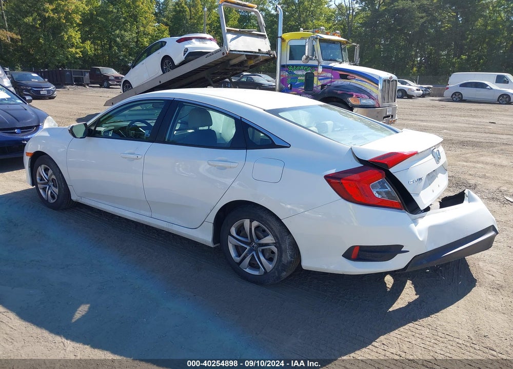 2017 HONDA CIVIC LX VIN: 19XFC2F54HE218235
