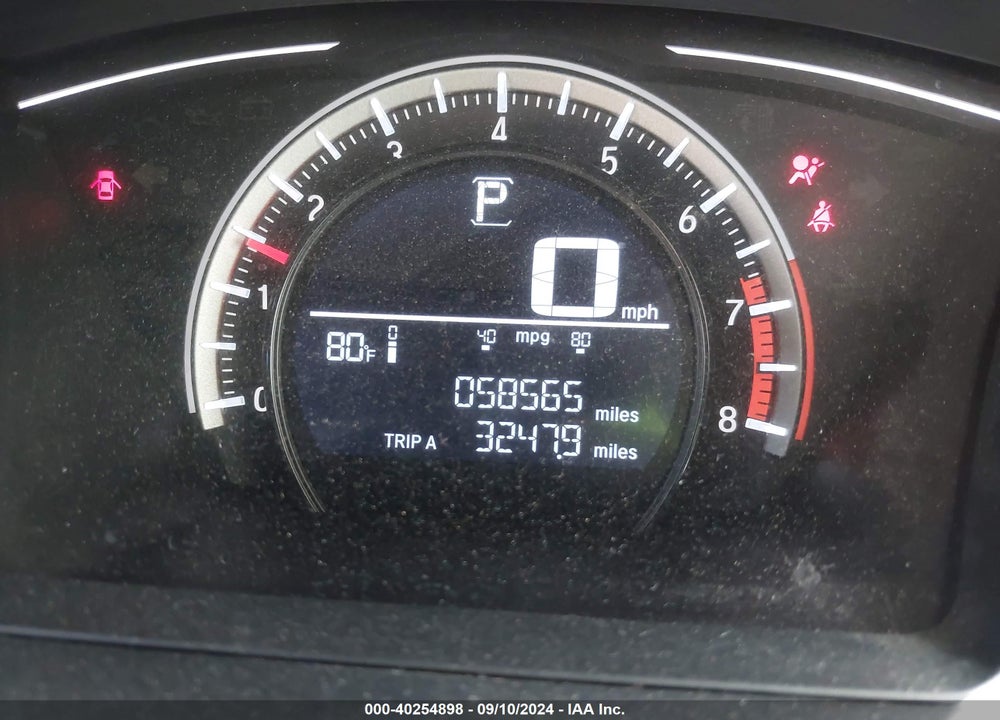 2017 HONDA CIVIC LX VIN: 19XFC2F54HE218235